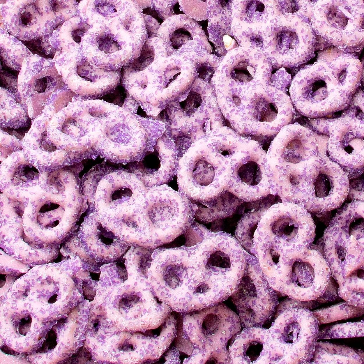 Sugar Crystal Plum Yogurt Pretzels - 96 Count