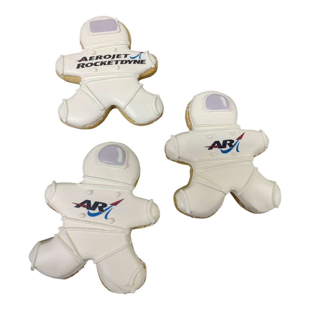 3.5" Printed Astronaut Sugar Cookie- Single