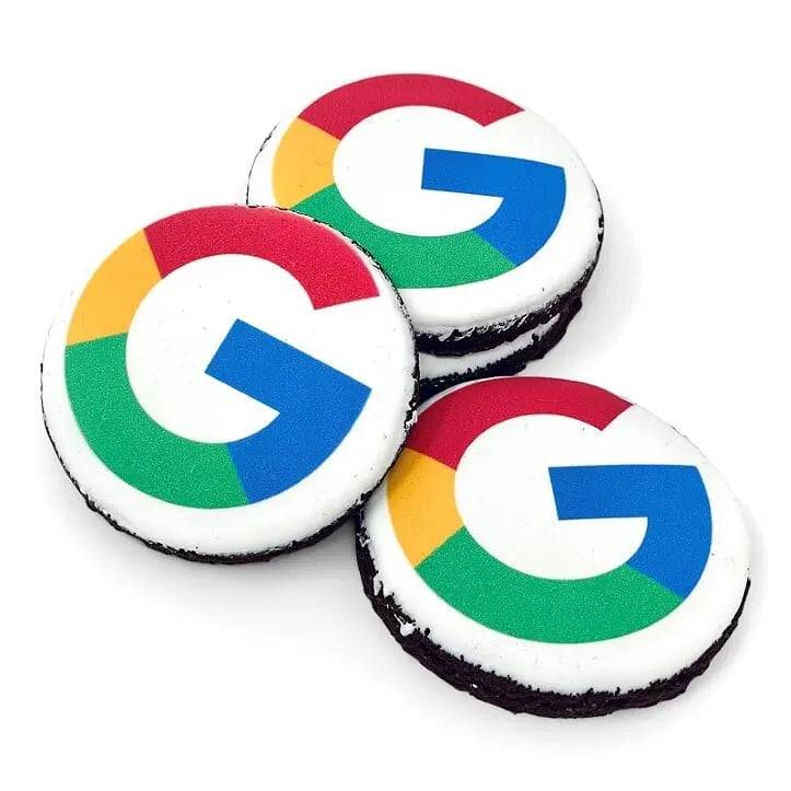 Printed Round Cocoa Sugar Cookie- Single (2 Inch)
