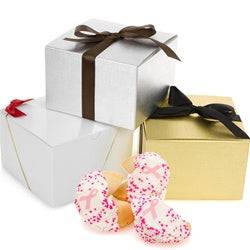 Pink Ribbon Fortune Cookies Gift box of 12