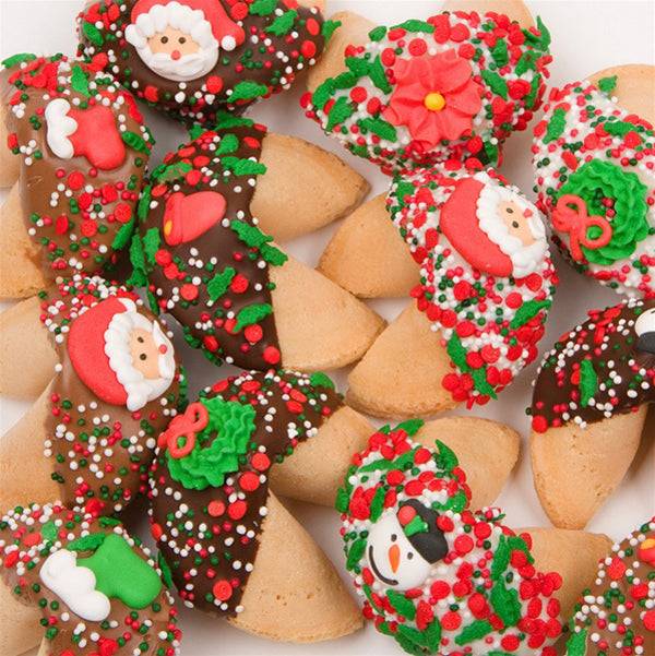 Christmas Hand Fortune Cookies