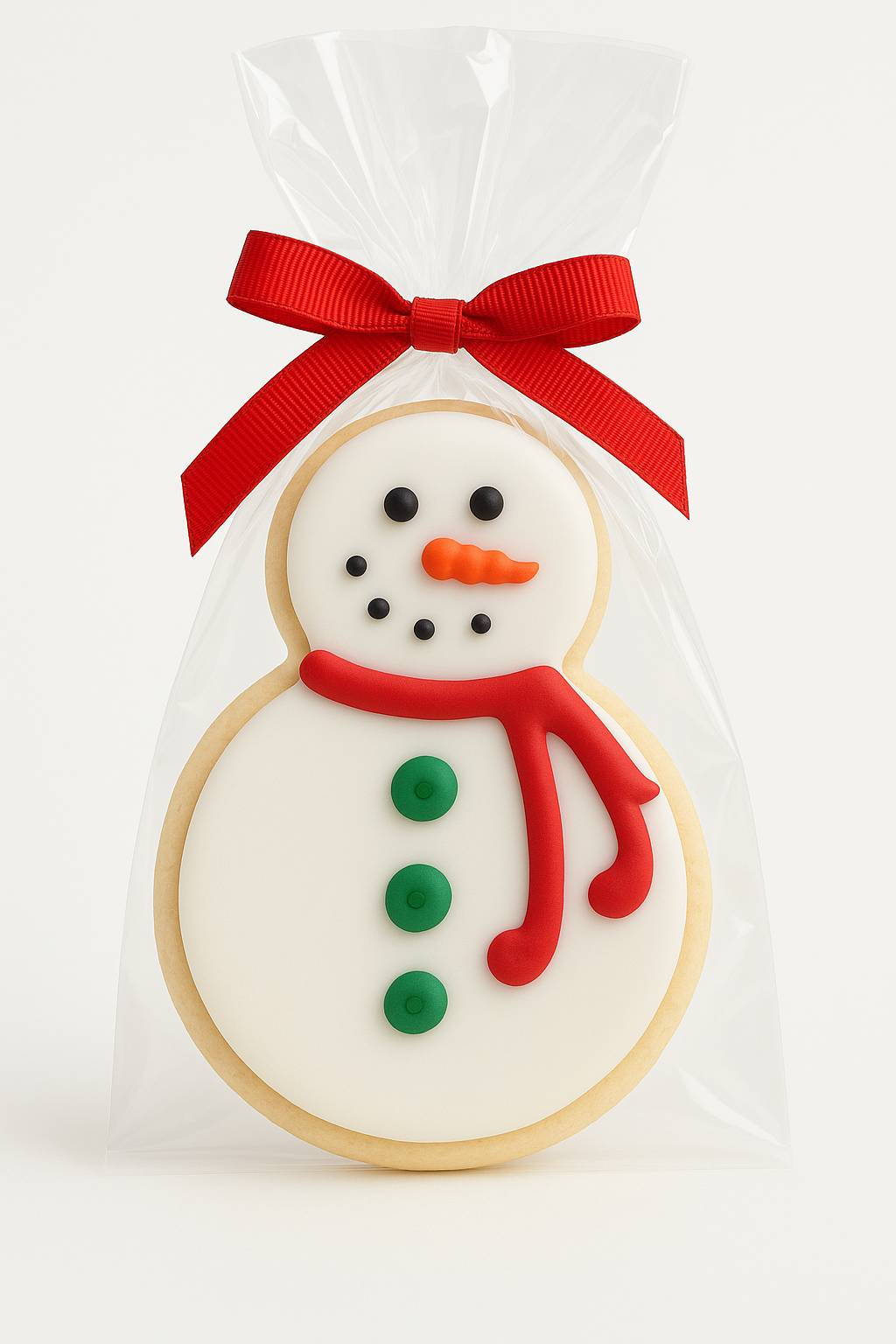 Snowman Sugar Cookie- Single