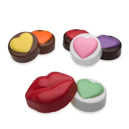 Love and Romance Molded Sandwich Cookie- Single