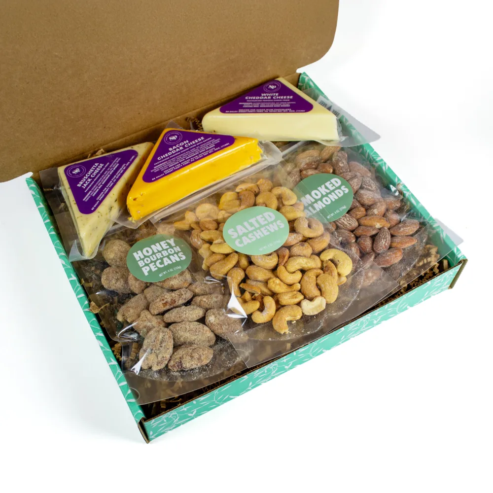 Signature Cheese & nuts box – gourmet Pairings for Charcuterie & wine