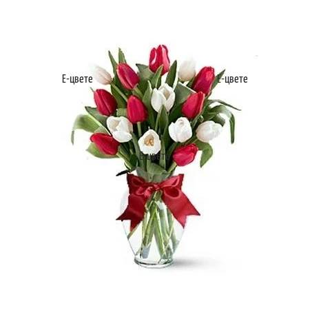 Bouquet of tulips (7 stems)