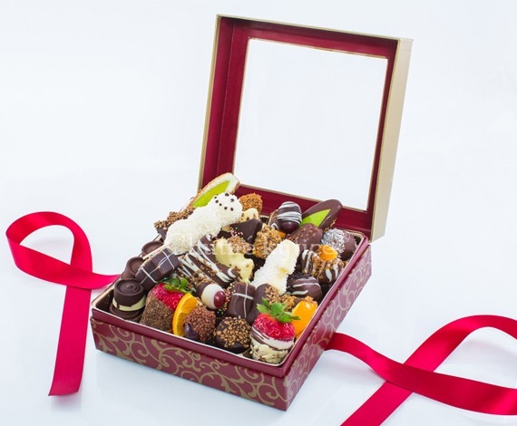 A generous box of chocolates