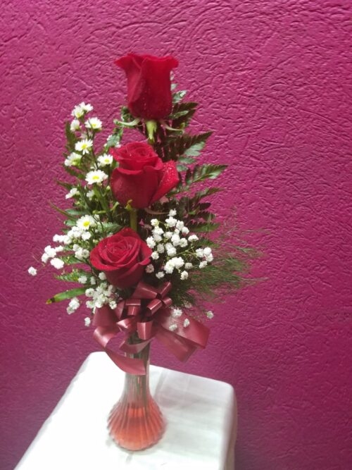 3 Roses Arrangement