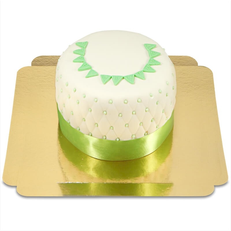 Happy Birthday Delicious Cake, Green
