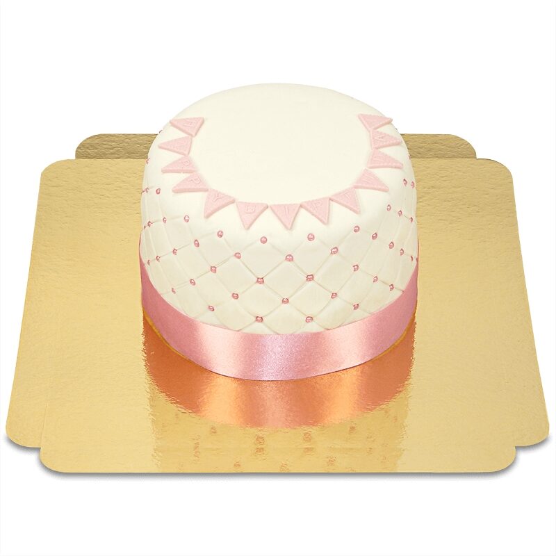 Happy Birthday Delicious Cake, Pink