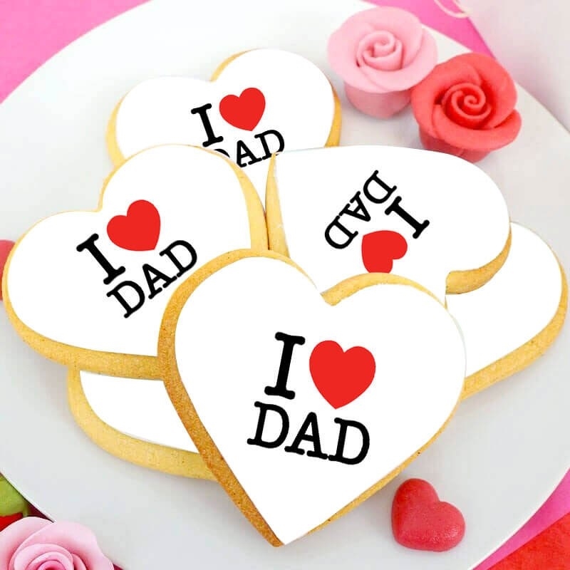 I Love Dad Cookies (12 pcs)
