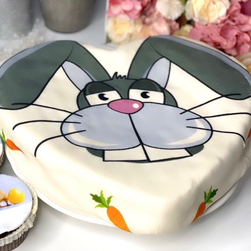 Rabbit cake (Medium (25 cm X 24 cm  (10 pieces)))