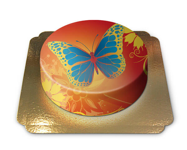 Butterfly cake (Small (18 cm(6-8 pieces)))