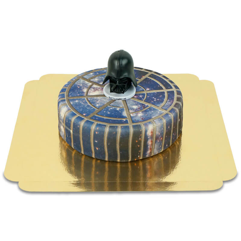 Darth Vader® on space cake (Small (18cm (6 Pieces)))