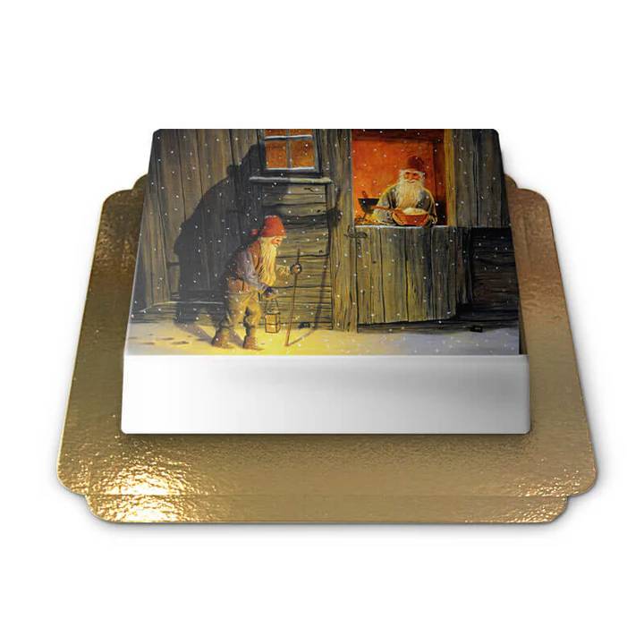 The farm gnome comes to visit - Jan Bergerlind (small (20x14 cm (6 pieces)))