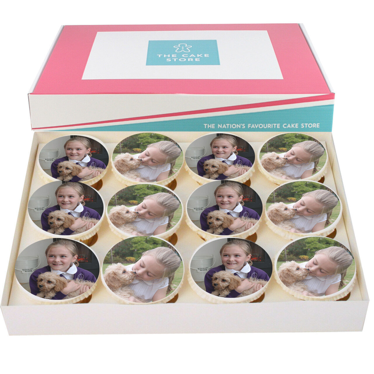 Photo Cupcakes, Box of 12