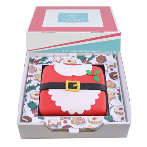 Mrs Claus Gift Cake