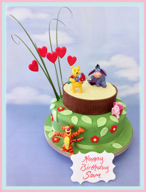 Pooh Bear Cake